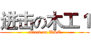 进击の木工１ (attack on WSE)