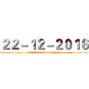 ２２－１２－２０１６ (6E Final Preformance)