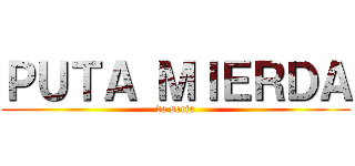 ＰＵＴＡ ＭＩＥＲＤＡ (de serie)