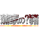 蒲家の奀豬 (attack on titan)