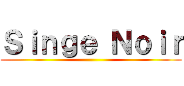 Ｓｉｎｇｅ Ｎｏｉｒ ()