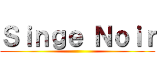 Ｓｉｎｇｅ Ｎｏｉｒ ()