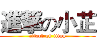 進撃の小芷 (attack on titan)
