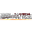 進撃の坑爹花生 (attack on titan)