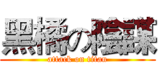 黑橘の陰謀 (attack on titan)