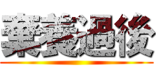 棄養過後 ()