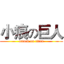 小痕の巨人 (attack on titan)