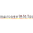 ｍａｒｃｏｓｖｉｎｉｃｉｕｓ ()