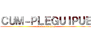 ＣＵＭ－ＰＬＥＧＵＩＰＵＥ (attack on birthday)