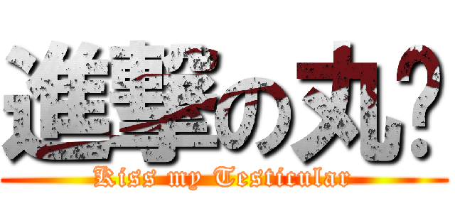 進撃の丸瑋 (Kiss my Testicular)