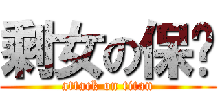 剩女の保鑣 (attack on titan)