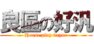 良區の好汎 (Horse play vayne)