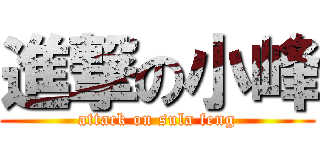 進撃の小峰 (attack on sula feng)