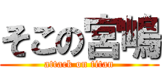 そこの宮嶋 (attack on titan)