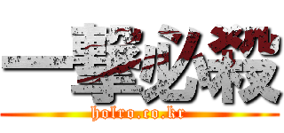 一撃必殺 (holro.co.kr)