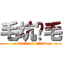 毛坑爹毛 (attack on titan)