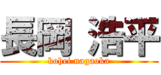 長岡 浩平 (kohei nagaoka)