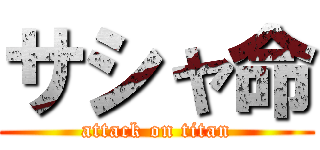 サシャ命 (attack on titan)