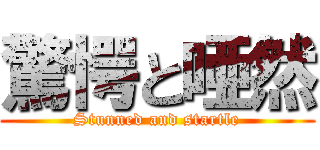 驚愕と唖然 (Stunned and startle)