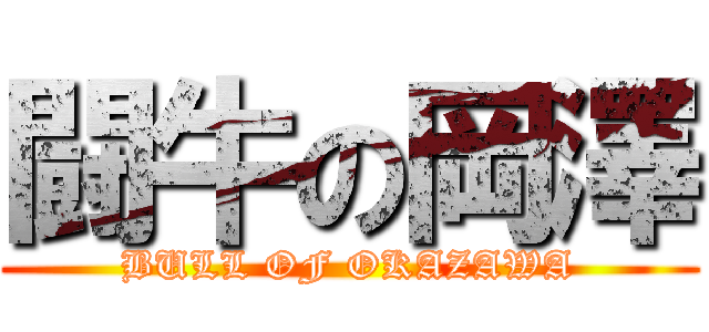 闘牛の岡澤 (BULL OF OKAZAWA)