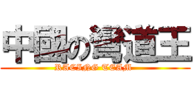 中國の彎道王 (RACING TEAM )