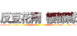 反豆花兩 棲部隊 ()