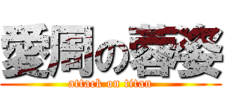愛周の蓉姿 (attack on titan)