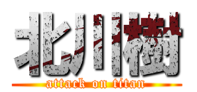 北川樹 (attack on titan)