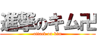 進撃のキム卍 (attack on kim)
