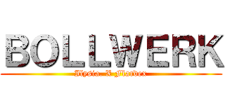 ＢＯＬＬＷＥＲＫ (Ilysia. X Flardex)