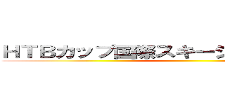 ＨＴＢカップ国際スキージャンプ競技大会 ()