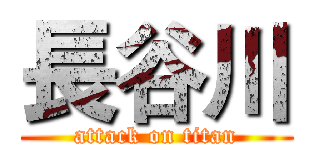 長谷川 (attack on titan)