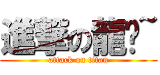 進撃の龍貓~ (attack on titan)