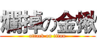 爛掉の金揪 (attack on titan)