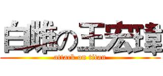白雌の王宏瑋 (attack on titan)