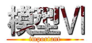 模型Ⅵ (important)