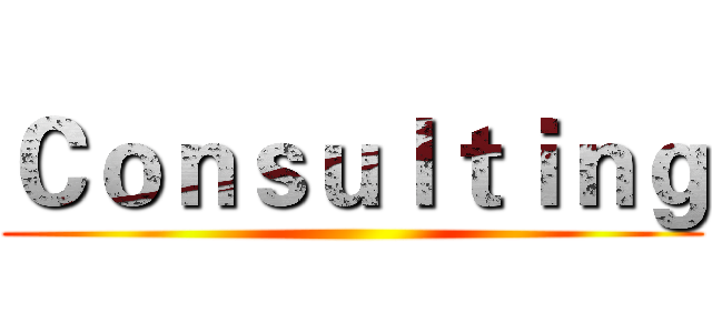 Ｃｏｎｓｕｌｔｉｎｇ ()