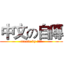 中文の自傳 (create by 王昭偉)