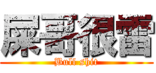 屎哥很雷 (Bull shit)