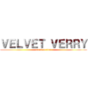 ＶＥＬＶＥＴ ＶＥＲＲＹ (attack on titan)