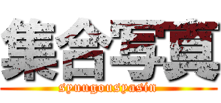 集合写真 (syuugousyasin)