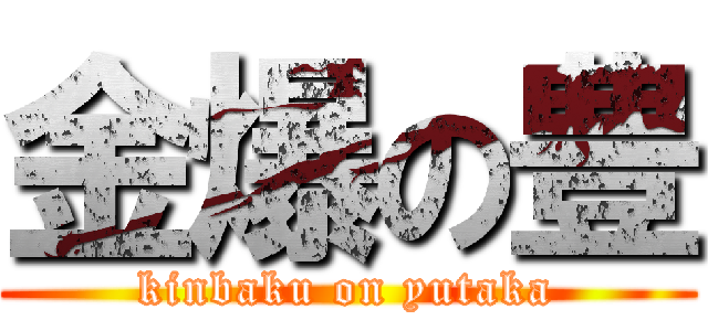 金爆の豊 (kinbaku on yutaka)