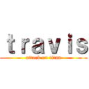 ｔｒａｖｉｓ (attack on titan)