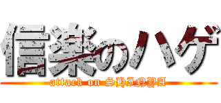 信楽のハゲ (attack on SHINYA)