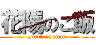 花陽のご飯 (attack on titan)