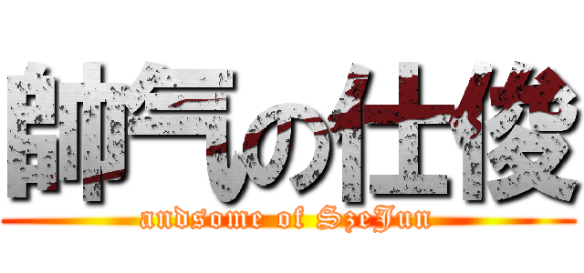 帥气の仕俊 (andsome of SzeJun)