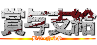 賞与支給 (BO-NAS)