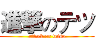 進撃のテツ (attack on tetsu)