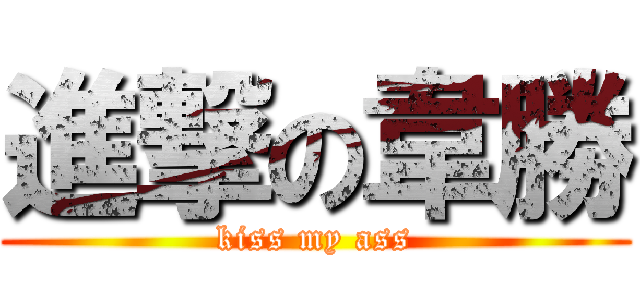 進撃の韋勝 (kiss my ass)