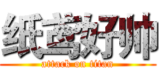 纸鸢好帅 (attack on titan)